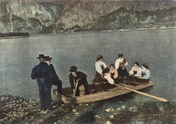 Costumes norvégiens, province de Saetersdalen